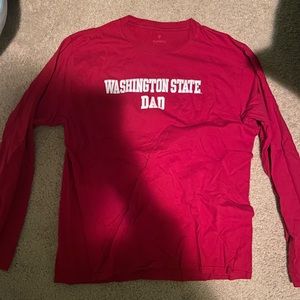 Washington state dad shirt. Large long sleeve